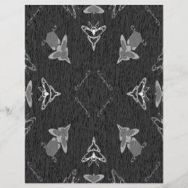 Bulk B&W Flying High Scrapbook Pages チラシ