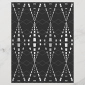 Bulk B&W Ley Lines Scrapbook Pages チラシ (正面)