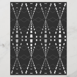 Bulk B&W Ley Lines Scrapbook Pages チラシ