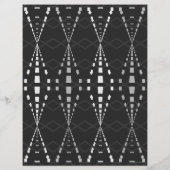 Bulk B&W Ley Lines Scrapbook Pages チラシ (裏面)