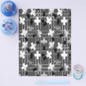 Bulk B&W Sown in Faith Scrapbook Pages チラシ (シングル)