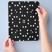 Bulk B&W Textured Minimalism Scrapbook Pages チラシ (手)