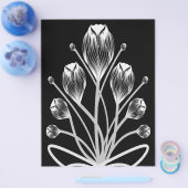 Bulk B&W Tulip Owlsprey H&S Scrapbook Pages チラシ (シングル)