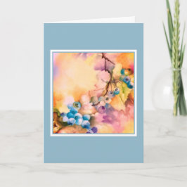 Bulk Blank Greeting Cards | Blueberry Botanical ノートカード