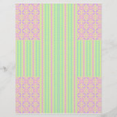 Bulk - Easter Pastel Cross Scrapbook Paper チラシ (裏面)