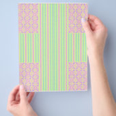 Bulk - Easter Pastel Cross Scrapbook Paper チラシ (手)