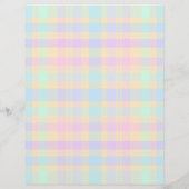 Bulk - Easter Pastel Plaid Scrapbook Paper チラシ (裏面)