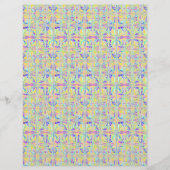 Bulk - Easter Pastels Abstract Scrapbook Paper チラシ (正面)
