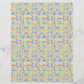 Bulk - Easter Pastels Abstract Scrapbook Paper チラシ (裏面)
