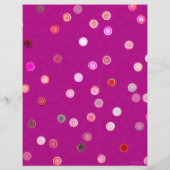 Bulk - Pink Twisty Polka Dot Spiral Scrap Paper チラシ (裏面)