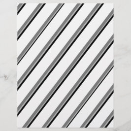 Bulk W&B Diagonal Stripes Scrapbook Pages チラシ