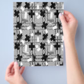 Bulk W&B Sown in Faith Scrapbook Pages チラシ (手)