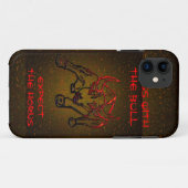 BULLとの混乱は角を期待します Case-Mate iPhoneケース (裏面(横))