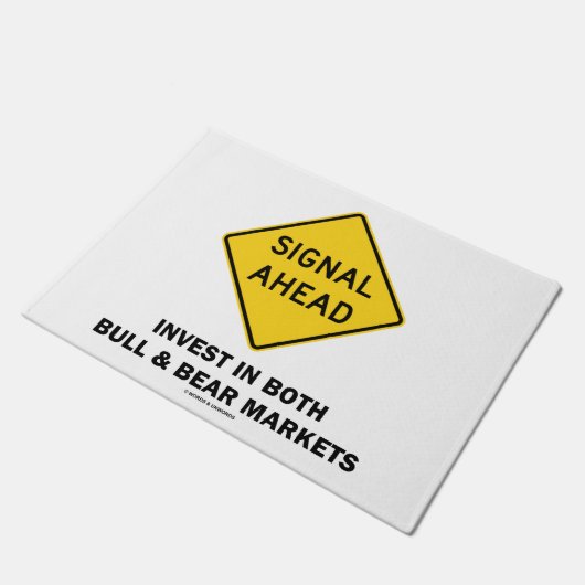 BullとBearの両方の市場への投資を促す ドアマット (アングル)