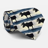Bullのアメリカヘラジカ ネクタイ (ロール)