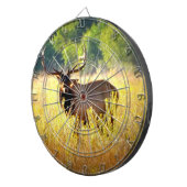 Bullのオオシカのダート盤 ダーツボード (正面右)