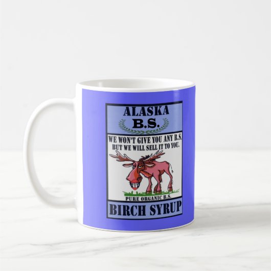 Bullのシロップのアメリカヘラジカ コーヒーマグカップ (左)