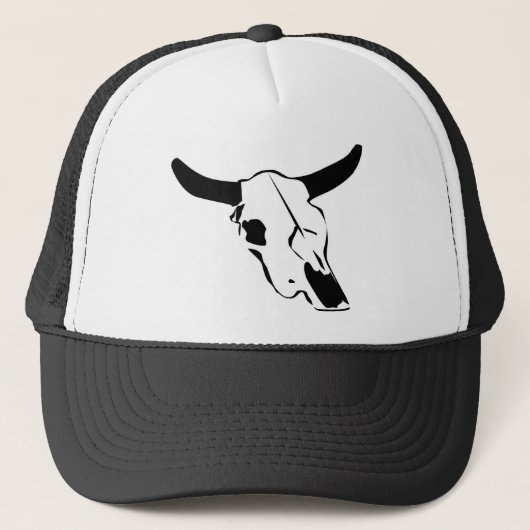 Bullのスカル キャップ (正面)
