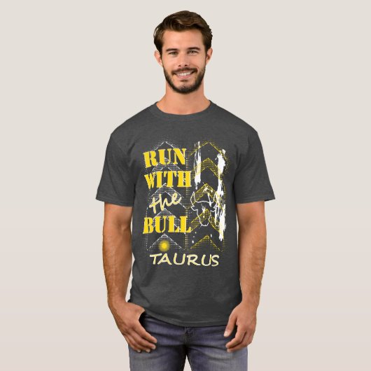 BullのトーラスのTシャツによって走られるトーラスのティー Tシャツ (正面フル)