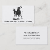 Bullのポップアート 名刺 (正面/裏面)