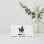 Bullのポップアート 名刺 (スタンド正面)