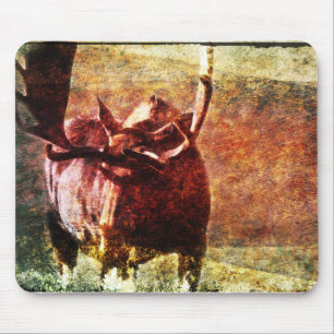 Bullのマウスの絵画のマウスパッド マウスパッド