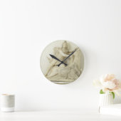 Bullのローマ大理石のレリーフ、浮き彫りを犠牲にするMithras ラウンド壁時計 (ホーム)