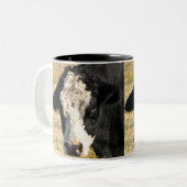 Bullの一見 ツートーンマグカップ (正面左)