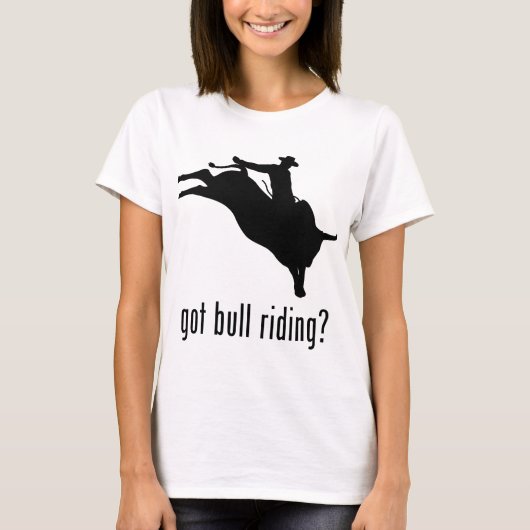 Bullの乗馬 Tシャツ (正面)