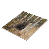 Bullの印象的なアメリカヘラジカ タイル (側面)