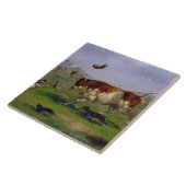 Bullの悩ますこと(パネルに置かれる紙の油) タイル (側面)