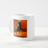 Bullの戦闘機およびElトロ コーヒーマグカップ (正面左)