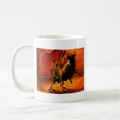 Bullの戦闘機およびElトロ コーヒーマグカップ (左)