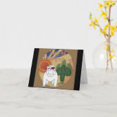 Bullの救助のメッセージカードを愛して下さい カード (黄色い花)