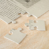 Bullの赤いプレイハウスのの中、frontispieceへの ジグソーパズル (側面)