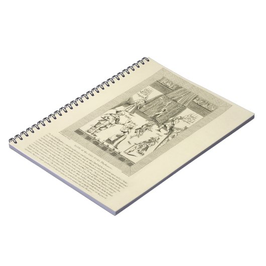 Bullの赤いプレイハウスのの中、frontispieceへの ノートブック (左側)