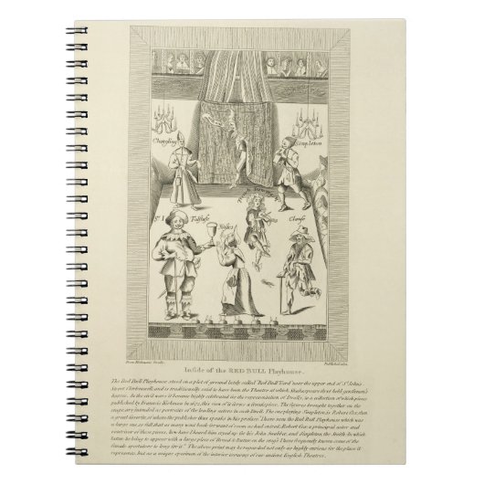 Bullの赤いプレイハウスのの中、frontispieceへの ノートブック (正面)