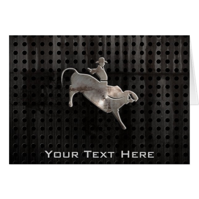 Bullの険しいライダー (正面横)