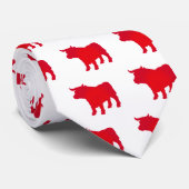 Bullは赤を見ます ネクタイ (ロール)