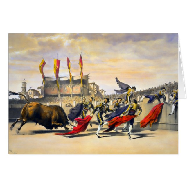 Bullを遊ぶChulos (正面横)