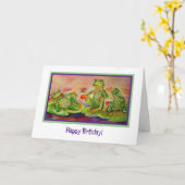 Bullセッション誕生日カード カード (黄色い花)