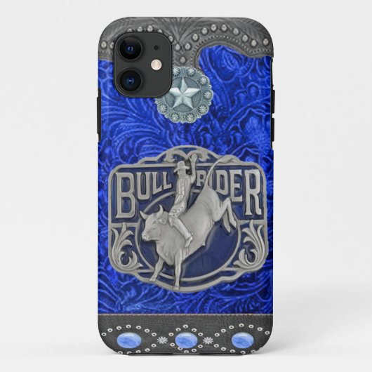 "Bullライダー"の西部のロデオのIPhone 5の場合 Case-Mate iPhoneケース (裏面)