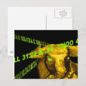 Bull ポストカード (正面/裏面)