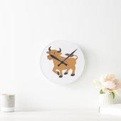 Bull ラウンド壁時計 (ホーム)