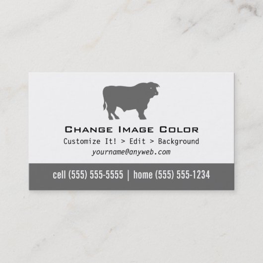 Bull -個人事業カード 名刺 (正面)