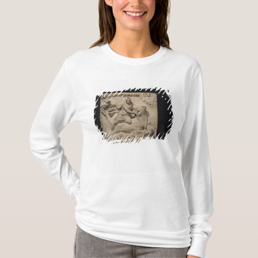 Bull、第2第3世紀を犠牲にするMithras Tシャツ (正面)