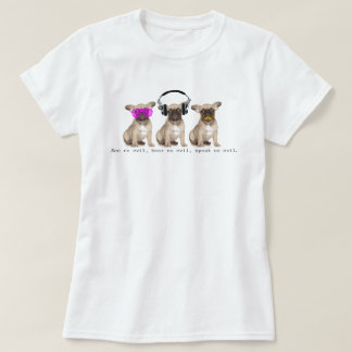 Bull 3匹の賢い犬 tシャツ
