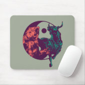 Bull and Bear Day Tradersギフト マウスパッド (マウス)