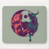 Bull and Bear Day Tradersギフト マウスパッド (正面)