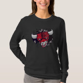 bull angry wall tシャツ (正面)